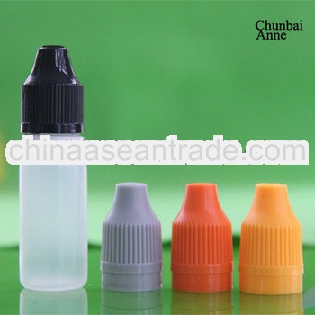 10/20/30ml pe e cigarette liquid flavors bottle with childsafety tamper seal long tip for vape liqui