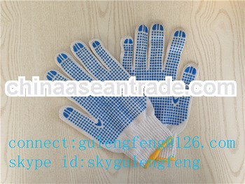 10 Gauge Knitted PVC Dots Glove