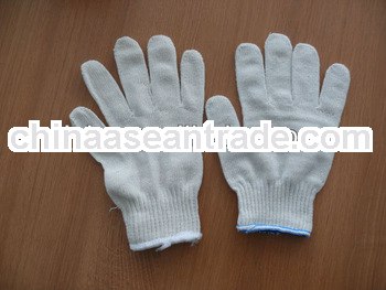 10 gauge knitted cotton glove