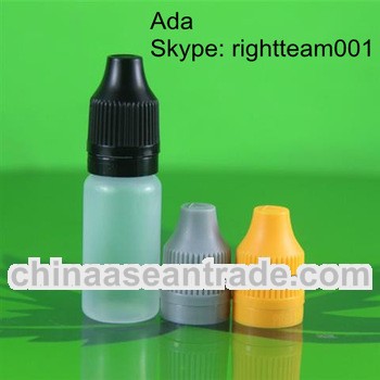 10 ml dropper bottle with childproof and tamper safety cap long tip