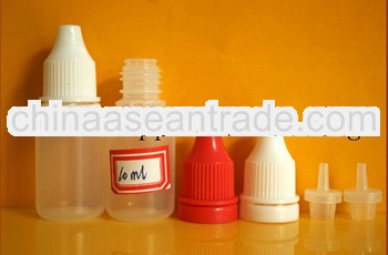 10ml PE tamper evident/ pilfer proof dropper bottle