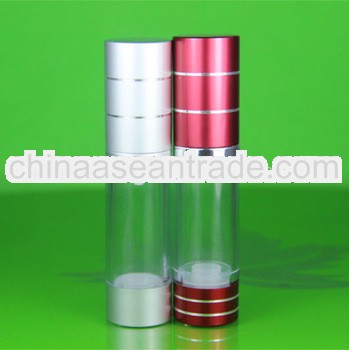 10ml cosmetics airless pump bottlewith pump cap