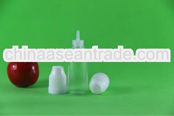 10ml plastic dropper bottles with triangle childproof cap for blind with TUV and SGS certificate