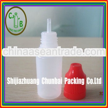 10ml plastic eye dropper bottles with child-proof cap with long thin tip