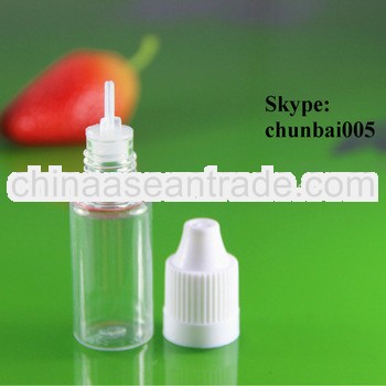 10ml wholesales container eliquid with child proof with long thin tip SGS and TUV