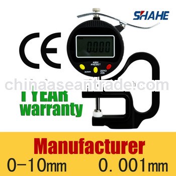 10mm 0.4" 0.001mm digital thickness gage