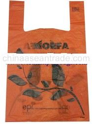 Cheap t-shirt plastic bag made in 