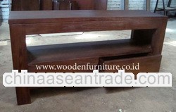 Rustic TV Stand Teak TV Console Teak Wood TV Cabinet Teak Minimalist TV Table Teak Indoor Furniture