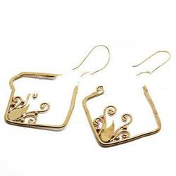 Brass Earrings