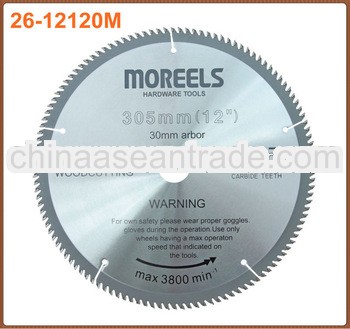 120 Teeth Tungsten Carbide Tipped Circular Saw Blade