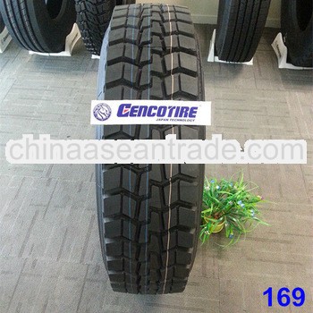 12R22.5 High quality tubeless truck tyre with low price