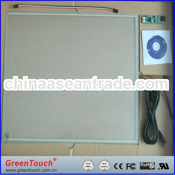 12.1inch 4wire resistive touchscreen panel compatible with elo touch