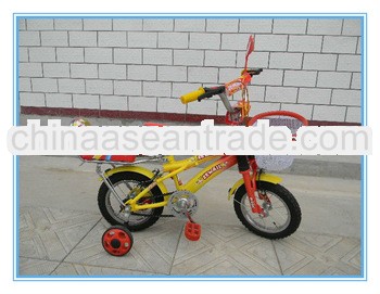 12''Colorful frame with rear cusion backrest child bicycle cycle,kid bike bmx bike with high