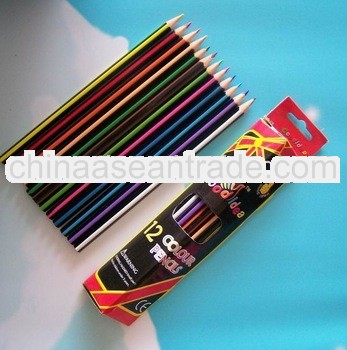 12pcs square drawing color pencil set