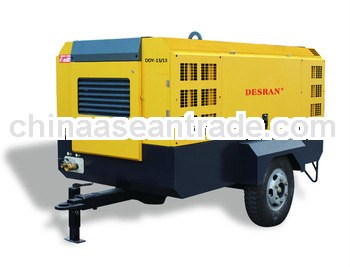 132 kw Diesel Portable screw air compressor