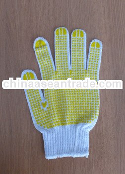 13G 55g pvc cotton glove