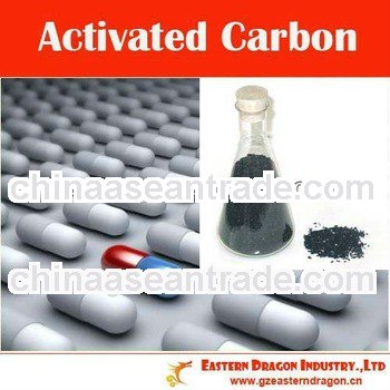 140% caramel wood based activated carbon for pharmaceutical