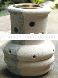 Stone Candle Holder