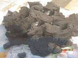 Hardwood charcoal