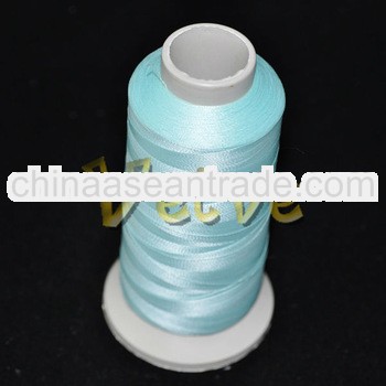 150D Polyester high tenacity glow in the dark embroidery thread