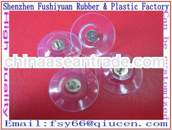 15 30 45 50 55 60 63 68 80mm pvc vacuum Non-toxic environmental transparent 40mm pvc suction cup wit