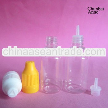 15ml clear pet dropper bottle pipette triangle blind mark childproof tamper cap