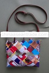 recycled cross body bag