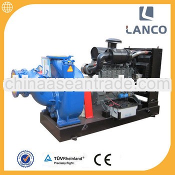 165 m3/h diesel trash pump with Trailer