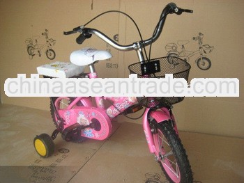 16'' pink color with sheep image rear cusion baby girl bmx bike,children bicycle,baby cycle 
