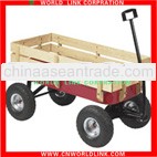 1801 High Quality Children Wooden Trailer Cart