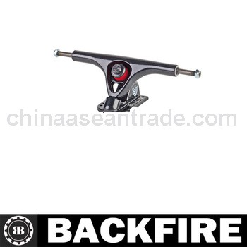 180mm Black/Black Longboard Skateboard Trucks