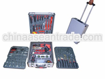 186 pcs leather working tool set with case