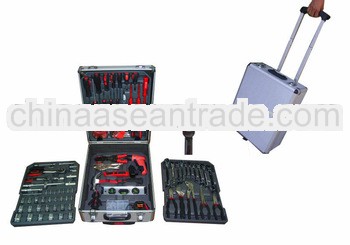 186 pcs tool kits with silver strong case carbon steel