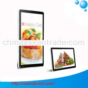 19 to 65 inch hd lcd portable advertising board for supermarket