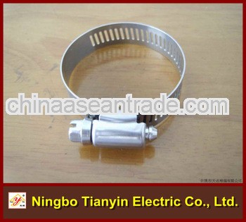 1/2 inch bandwidth worm gear hose clamp