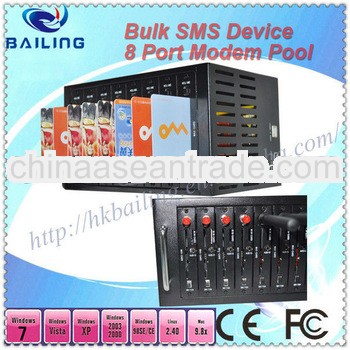 1/8/16/32/64 ports USB modem pool/GSM sms modem /gsm modem pool 8 sms modem