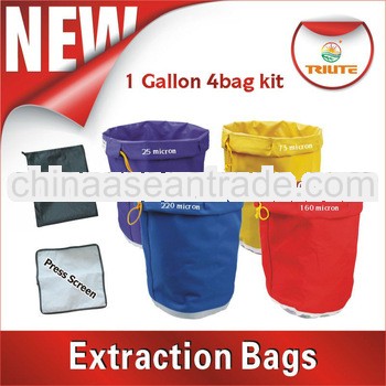 1 Gallon 4 Bags Extraction Ice Hash Bubble Bag Kit