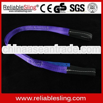 1 Ton Purple Polyester Webbing Sling