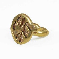 brass solid metal ring