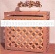 Garden Wood-Lattice aircon cover