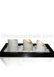 Tray Bamboo Candle Holder