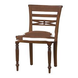 Simple Mahogany Dining Chair