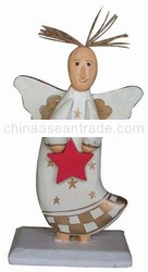 Wooden christmas decoration