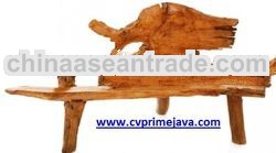 TEAK ROOT FURNITURE BENCH TRB07