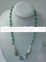 Glass Imitation Necklace