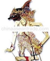 Wayang Kulit Bima (Java Puppet 'Duryadana')