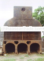 giant ancient river steamer boilers