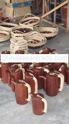 antique kettle of clay