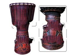 Drum Jimbe 60 Cm Carving