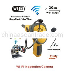 2013 New Arived !Video Inspection WiFi Snake Scope Borescope Endoscope Waterproof Camera support iPa